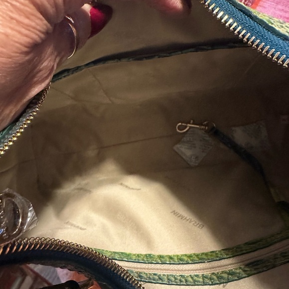 Brahmin Tabitha Zesty Green Ombré. - Picture 7 of 8